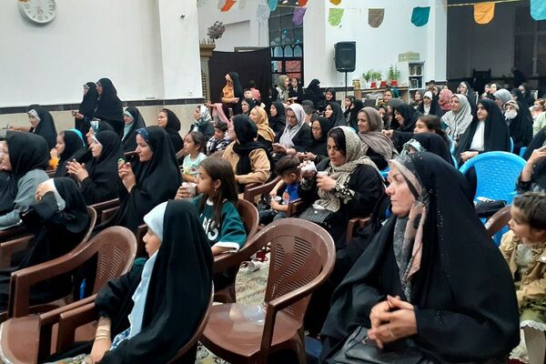 برگزاری جشن به مناسبت ولادت حضرت معصومه(س) در امام زاده لطیف نسیم‌شهر
