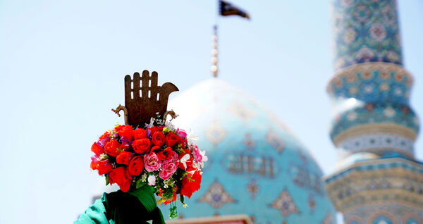 عزاداری روز تاسوعا در مسجد مقدس جمکران