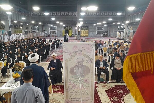 گردهمایی فعالان فرهنگی به‌مناسبت گرامیداشت مقام معلم در ناحیه دو بهارستان 
