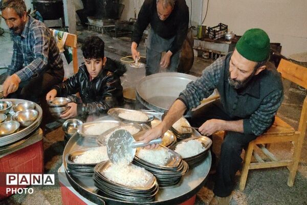 مراسم احیا و عزاداری شب سوم قدر در مسجد جامع شهر بار نیشابور  