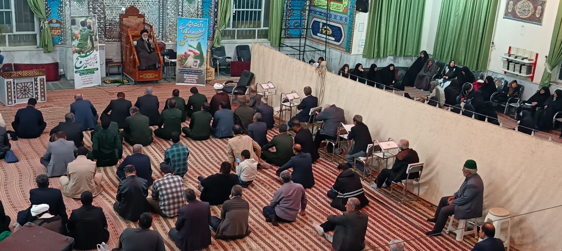 مراسم سینه زنی شهادت حضرت فاطمه زهرا (س)