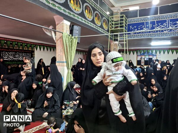 مراسم شیرخوارگان حسینی در مسجد موسی بن جعفر توس ۷۹ 