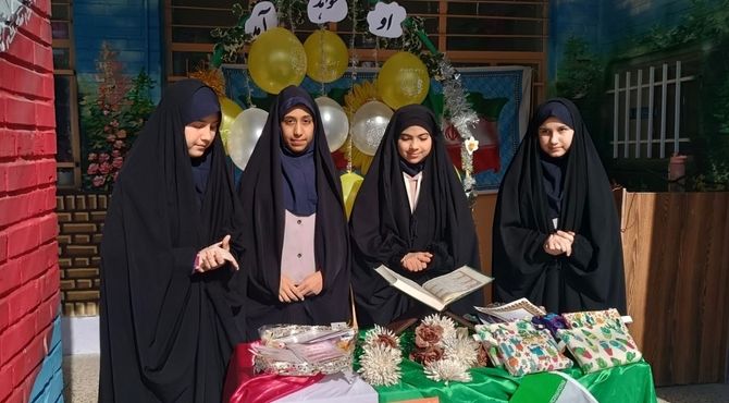 شور مهدوی در مدرسه نورا ناحیه ۷ مشهد