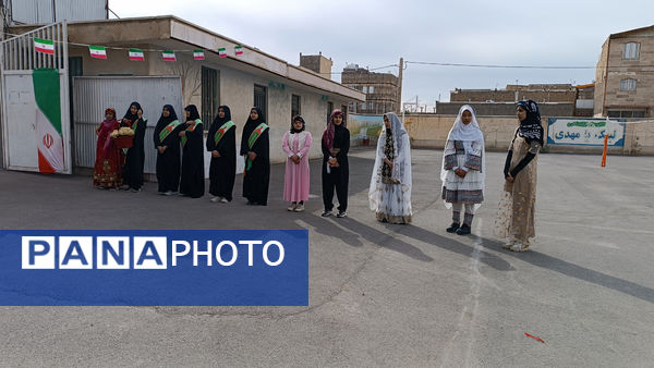 جشنواره لباس و غذاهای محلی در شهر قنوات 