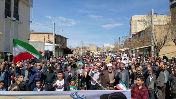 راهپیمایی روز دشمن‌شکن قدس در شهرستان بن 