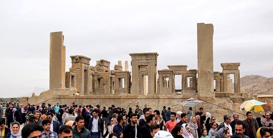 تحویل سال ۱۴۰۳ در تخت جمشید/ فیلم