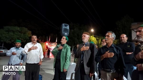 وداع مردم شهر بار نیشابور با رهبر شهید انقلاب