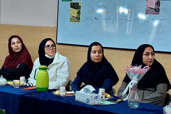 افتتاحیه طرح گلستان زندگی  دبیرستان شهدای هسته‌ای قرچک 
