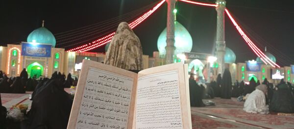 اولین لیلة القدر ماه رمضان در مسجد مقدس جمکران