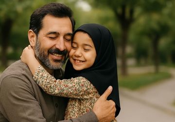 پشت آرامش ما، سایه پدر است