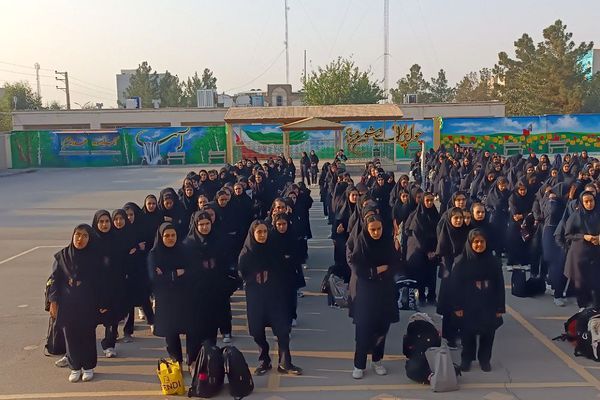 مراسم وفات حضرت معصومه(س) در دبیرستان الغدیر قیامدشت ری یک