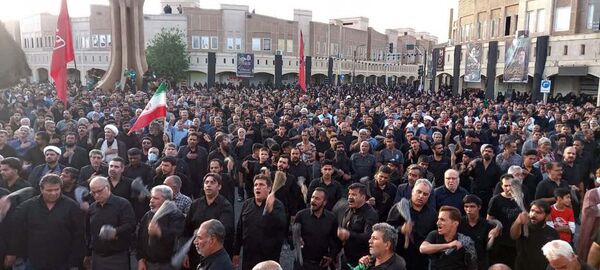 بم در سوگ رئیس‌جمهور مردمی، جهادی و انقلابی 