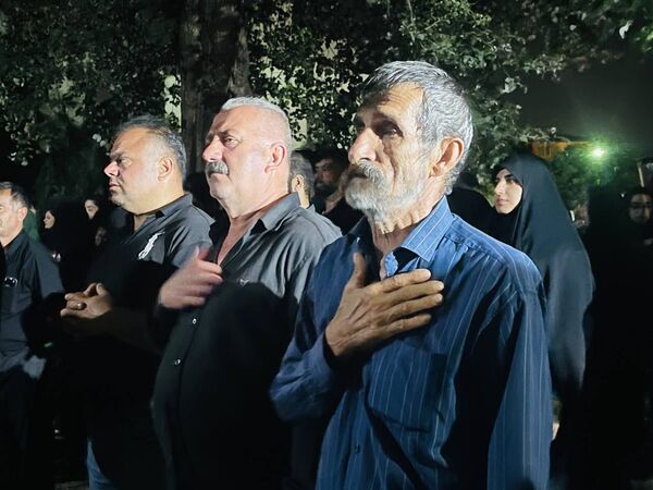 آیینی ماندگار از دلدادگی مردم محمودآباد به امام حسین(ع) در شب عاشورا