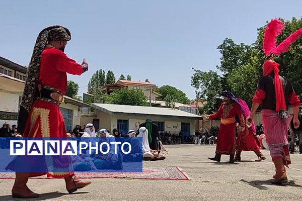 مراسم شبیه خوانی روز عاشورا در شهرستان طالقان
