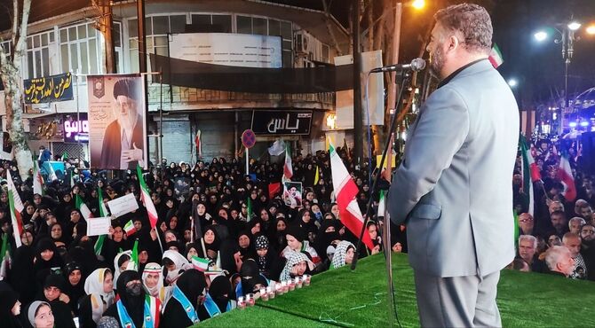 حضور بیش از 500 دانش‌آموز لنگرودی در اربعین رهبر شهید و شهدای میناب 