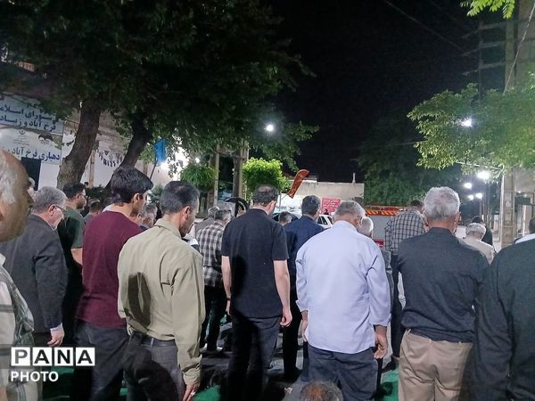 نماز استغاثه در خروش حماسی هفتاد و پنجم