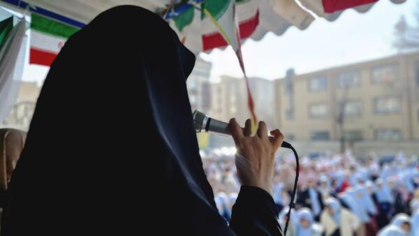 مراسم بزرگداشت شهادت حضرت زینب (س) در مدرسه حافظ
