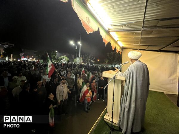 تجمع و راهپیمایی پرشور مردم ساوجبلاغ 