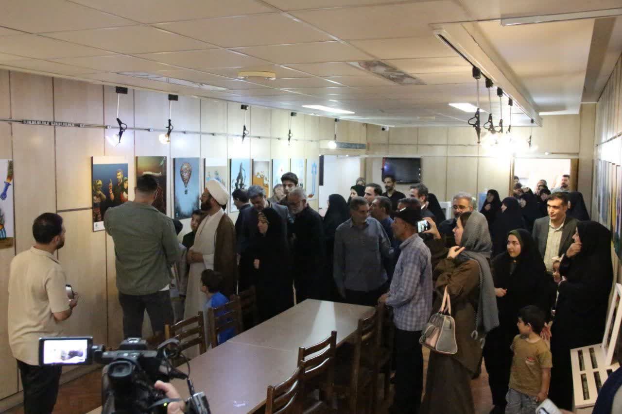 جشنواره ملی کاریکاتور « ای ایران» افتتاح شد