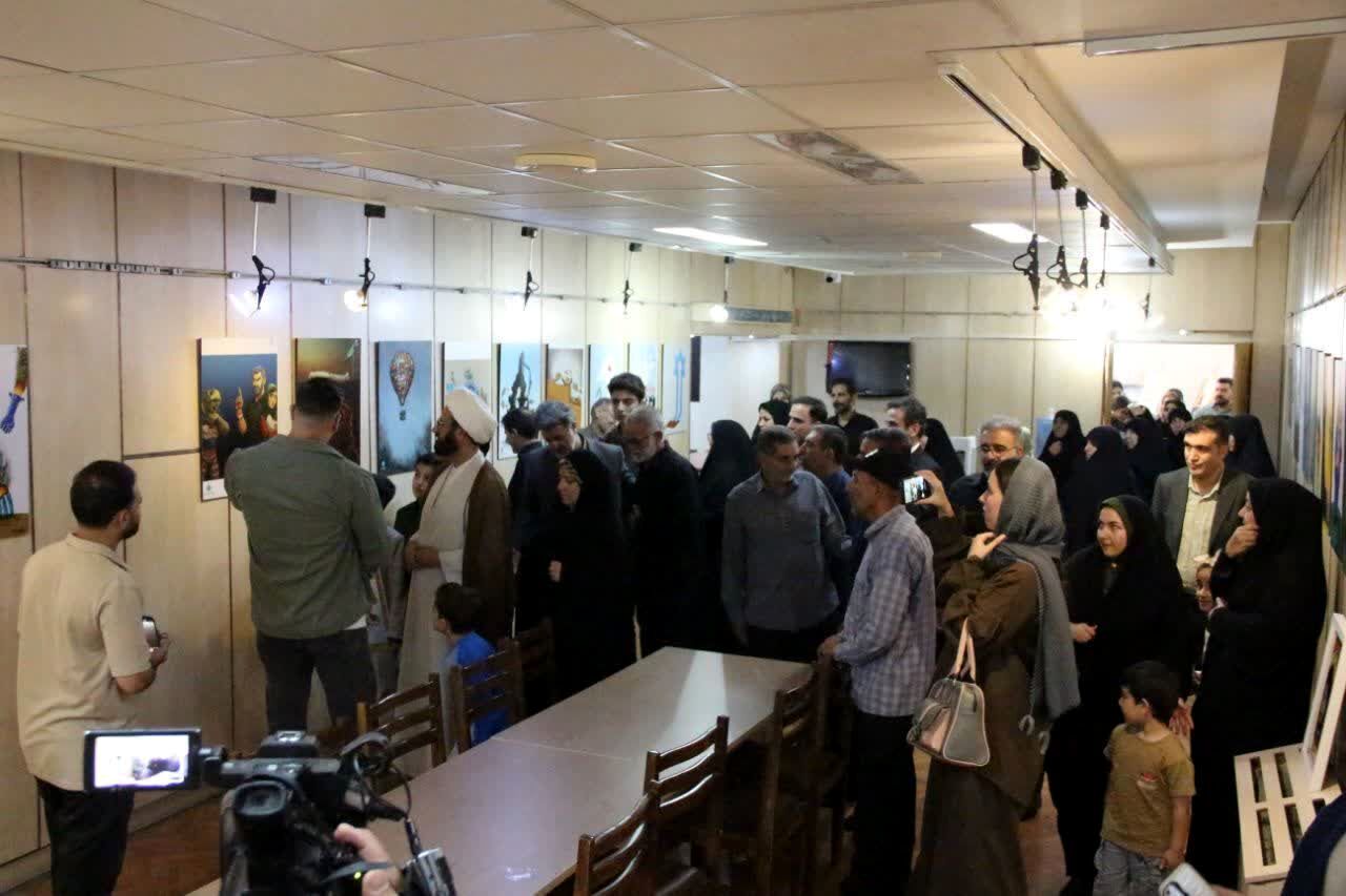 جشنواره ملی کاریکاتور « ای ایران» افتتاح شد
