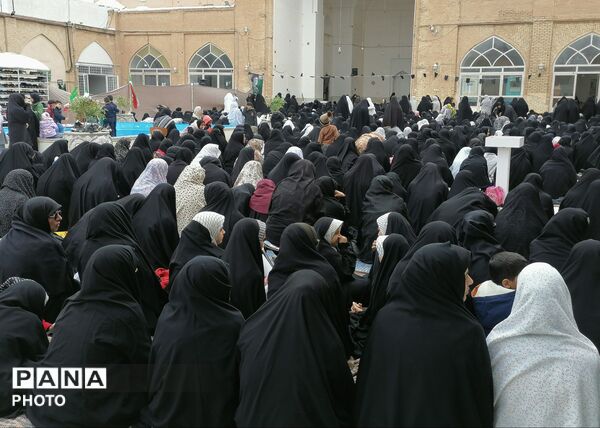 نماز جمعه روز قدس در مسجد جامع شهرستان خلیل‌آباد