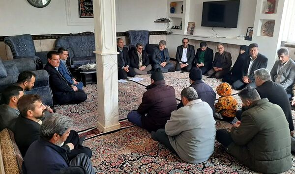 افتتاح پروژه‌های مقاوم‌سازی مسکن روستایی در روستای چشمه‌قنداب 