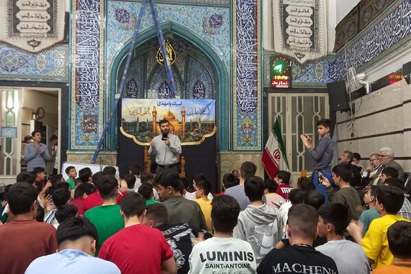 مراسم اعتکاف دانش‌آموزی در بهارستان‌۲ آغاز یک سفر معنوی