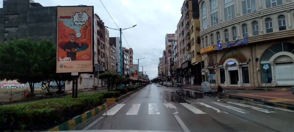 باران، چهره بندرعباس را تازه کرد