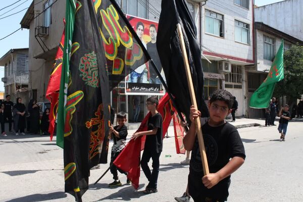 شور حسینی در گلوگاه 