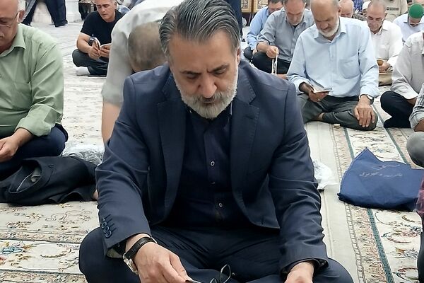 برگزاری مراسم پرفیض دعای عرفه در مصلی باقرشهر 
