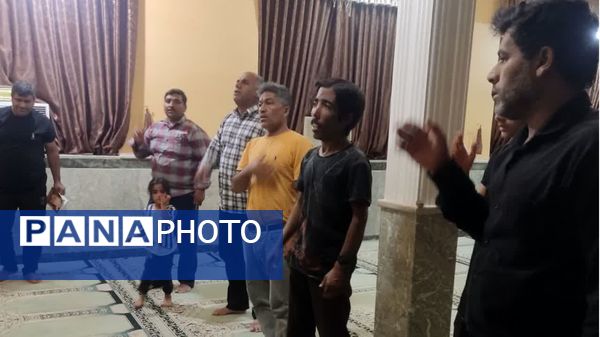 عزاداری شهادت امام جواد(ع) در محله دهنو رویدر