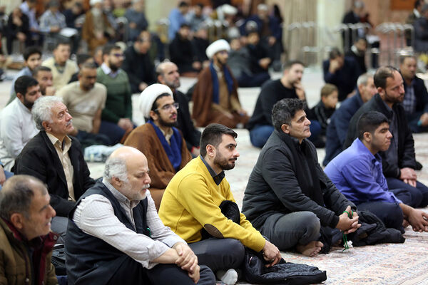 محفل قرآنی و جشن میلاد امام باقر(ع) در شب یلدای حرم حضرت معصومه(س)