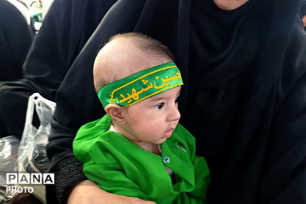 گهواره‌های سبز در سوگ کربلا؛ همایش شیرخوارگان حسینی در بجنورد/2 