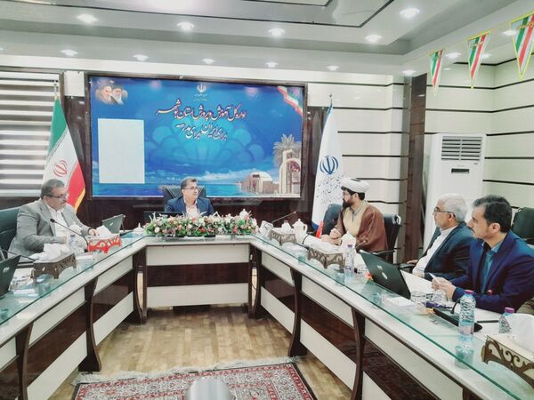 چهارمین نشست کارگروه سفر ریاست جمهوری در آموزش و پرورش استان بوشهر