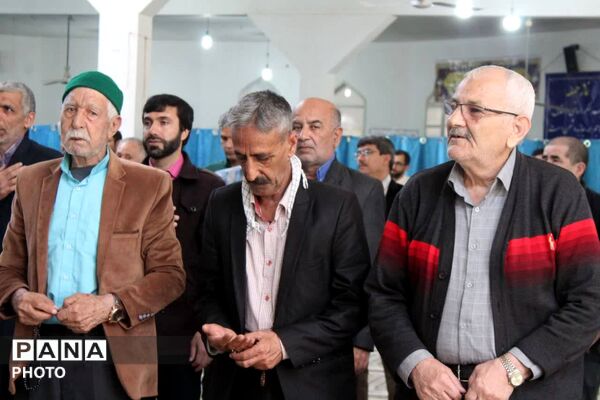 نماز جمعه عبادی سیاسی در مسجد جامع آشخانه