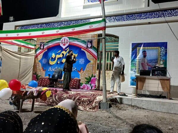 راهپیمایی ۲۲ بهمن در شهر شمیل بندرعباس