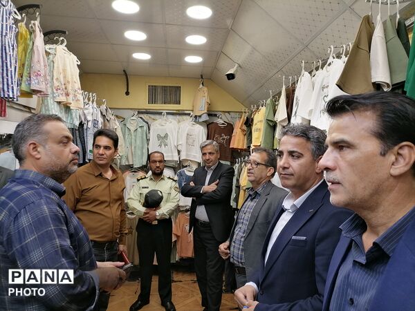 گشت مشترک نظارت بر بازار شهرستان کاشمر با حضور فرماندار