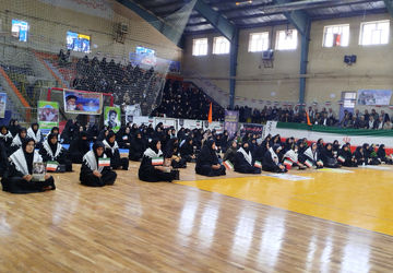 برگزاری همایش هفته بسیج در اسلام آباد غرب