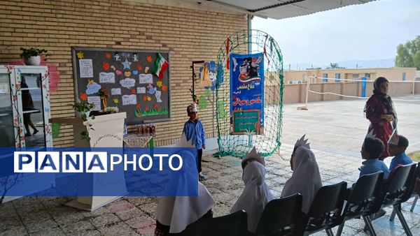 شکوفه‌ها در راه رویش؛ جشن ورود کلاس اولی‌ها در مدرسه شهید مطهری مارم فین