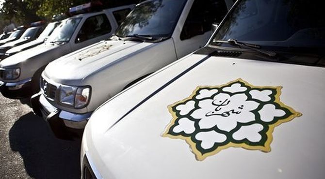 اجرای طرح شبانه انضباط شهری در خیابان پیروزی