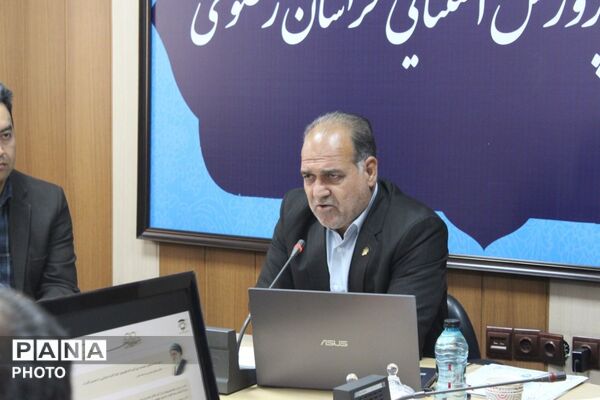 نشست خبری رئیس اداره آموزش و پرورش استثنایی خراسان رضوی