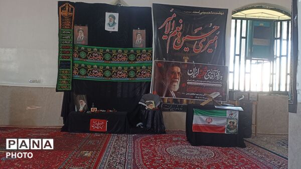 منطقه بیرانوند غرق در سوگ؛ مراسم باشکوه وداع با رهبر شهید