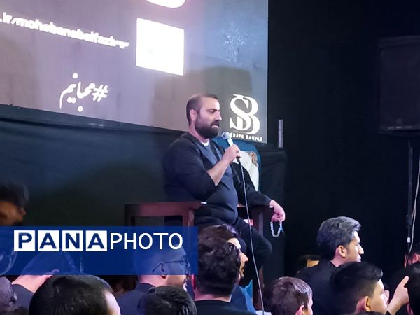 مراسم شب عاشورا در هیئت محبان ابوالفضل نیشابور 
