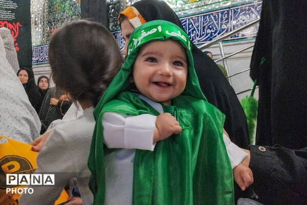 گهواره‌های سبز در سوگ کربلا؛ همایش شیرخوارگان حسینی در بجنورد/1
