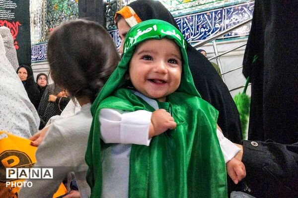 گهواره‌های سبز در سوگ کربلا؛ همایش شیرخوارگان حسینی در بجنورد
/1