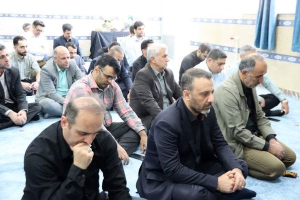 مراسم یادبود شهید جمهور آیت الله سید ابراهیم رئیسی در آموزش و پرورش شهرستان اسلامشهر