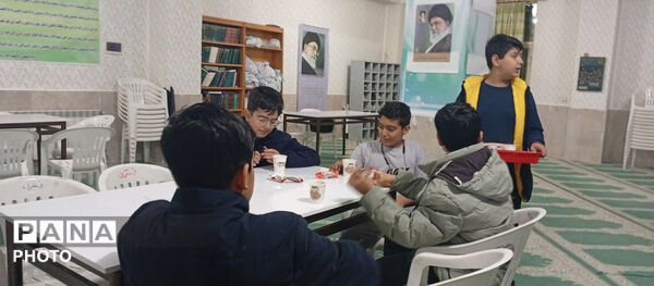 صحنه هیجان و یادگیری روزی با نوجوانان سملقان