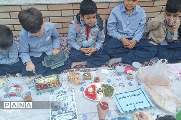 به وقت سلامتی؛ پیوند روز جهانی غذا و تخم‌مرغ در دبستان علامه طباطبایی (ره)