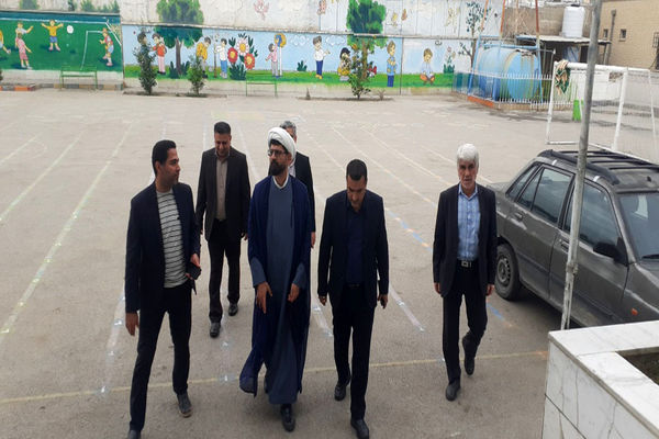 بازدید ناظران استانی از ستاد اسکان فرهنگیان دشتستان