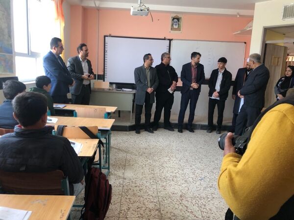 کلنگ‌زنی مدرسه شش‌کلاسه در امانلی و بازدید مسئولان استانی از مدارس راز و جرگلان
